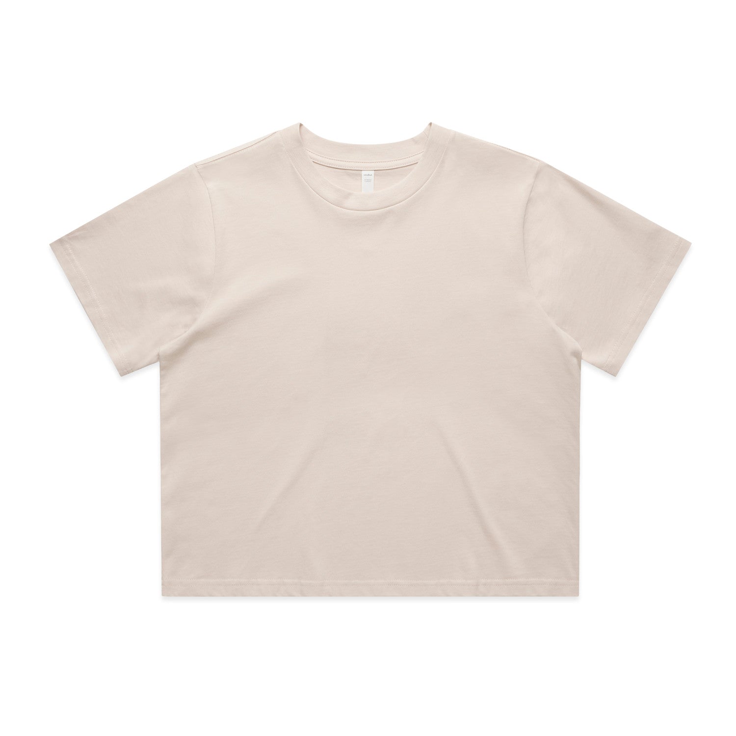 Wo's Classic Crop Tee - Bone