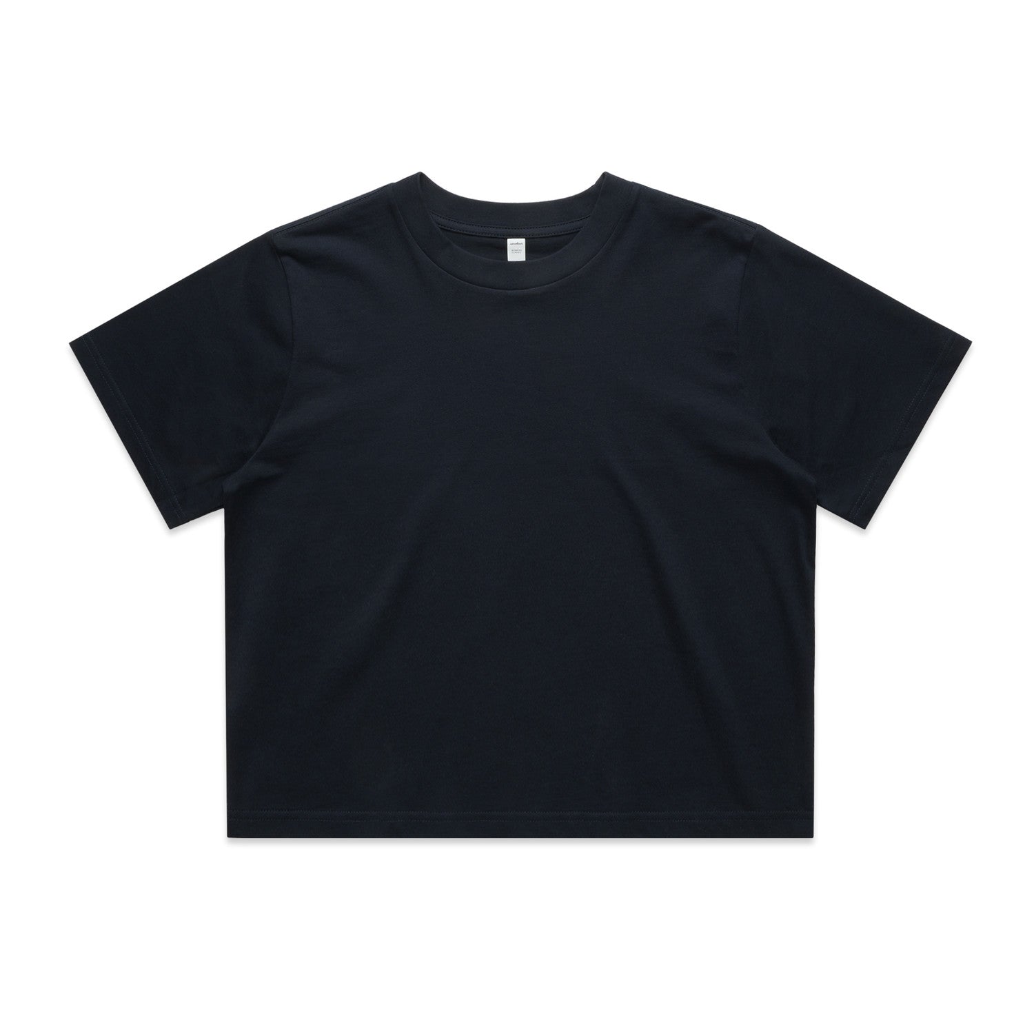 Wo's Classic Crop Tee - Navy