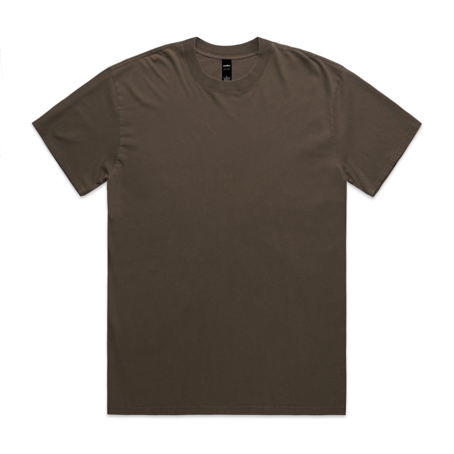 Heavy Faded Tee - Faded Brown