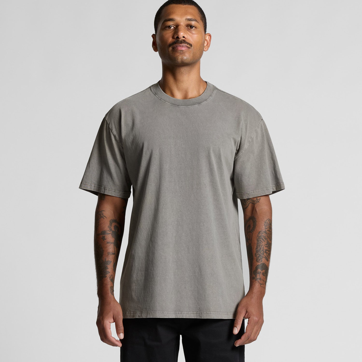 Heavy Faded Tee - Faded Black