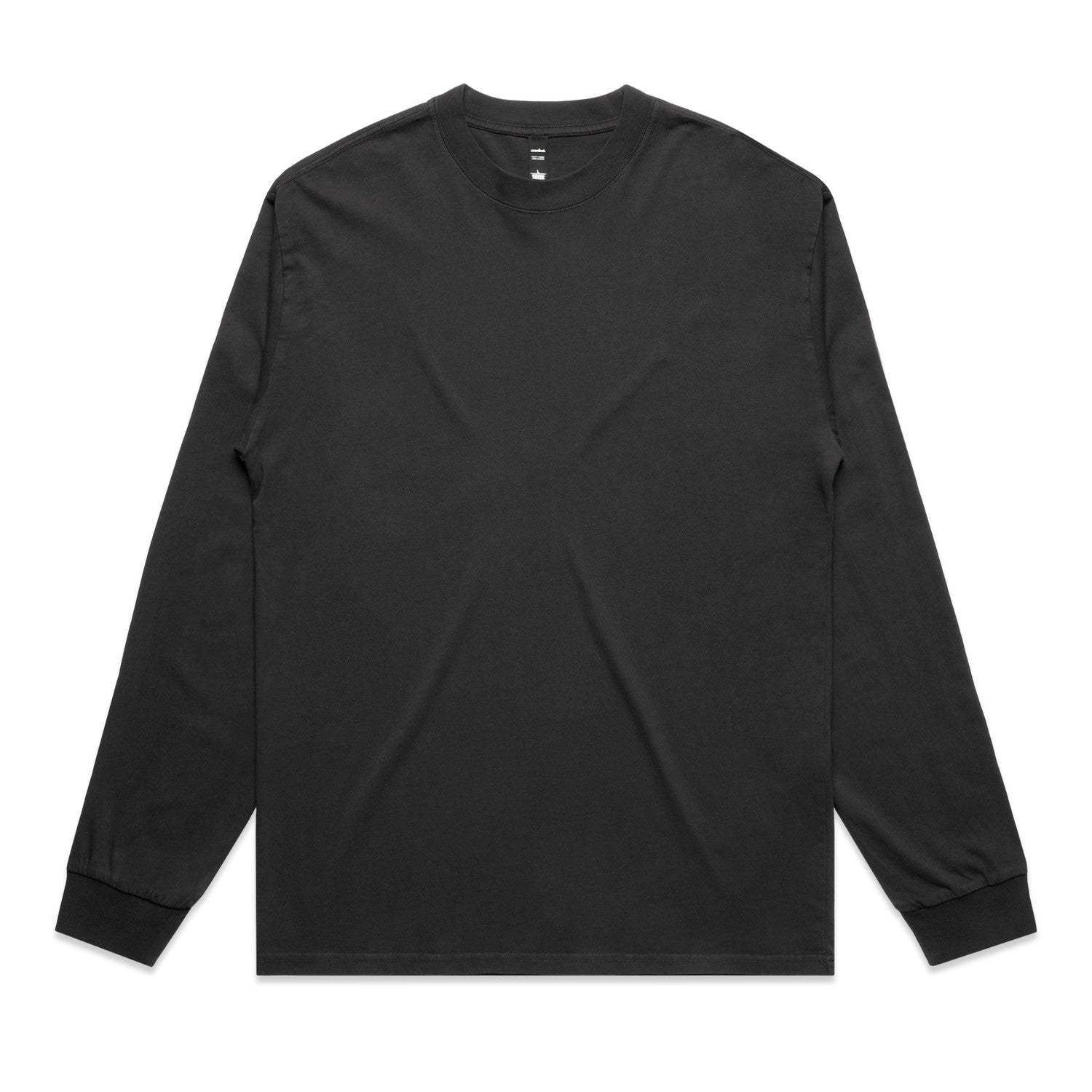 Heavy Faded L/S Tee - Faded Black