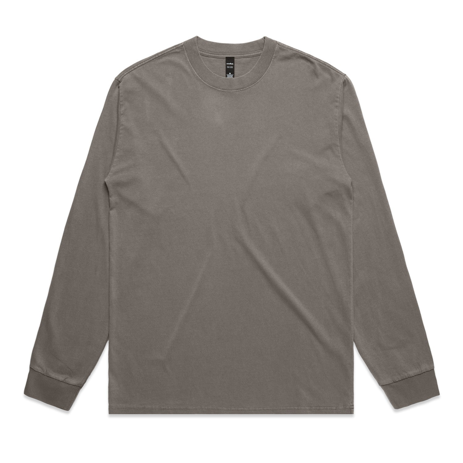 Heavy Faded L/S Tee - Faded Grey