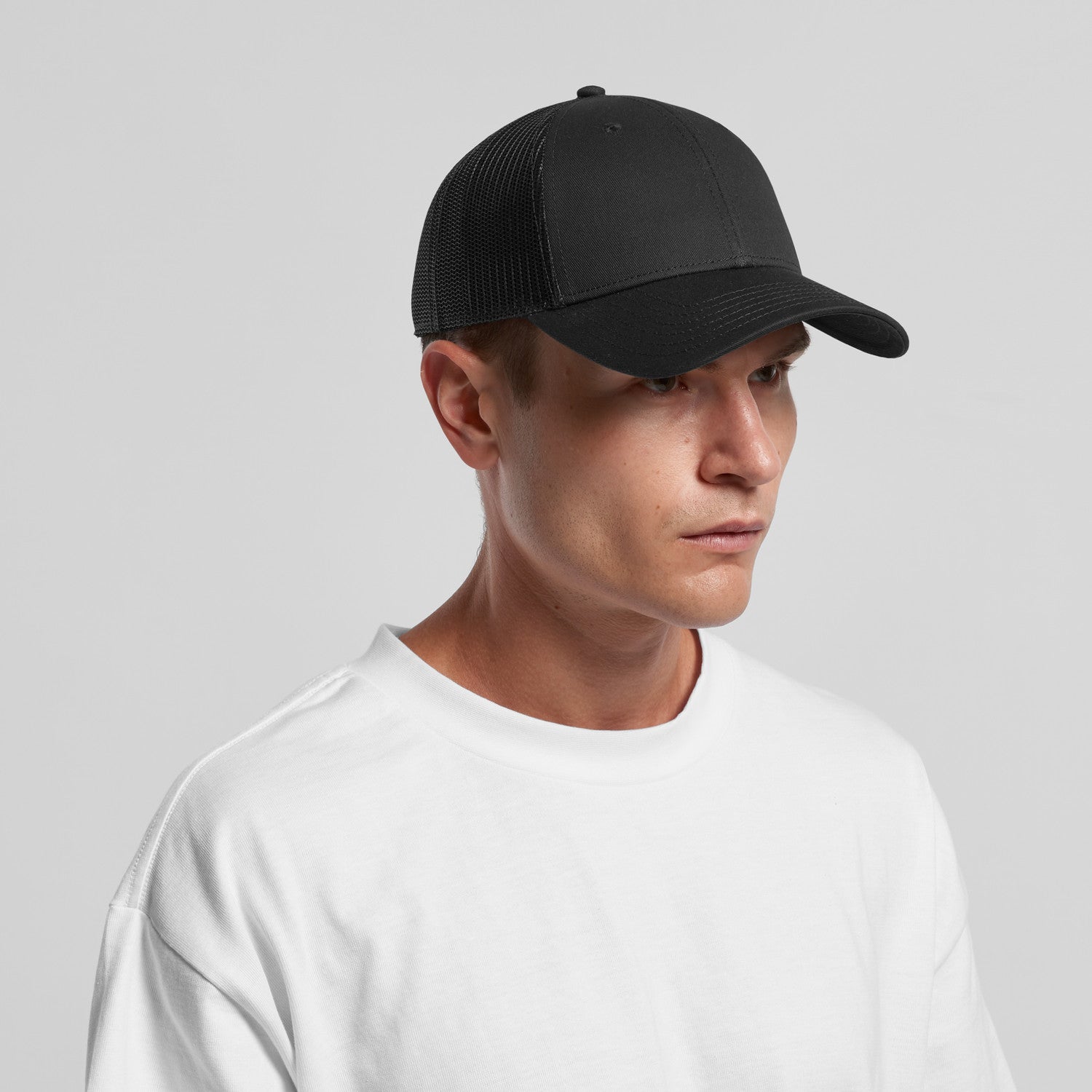Icon Trucker Cap - Black