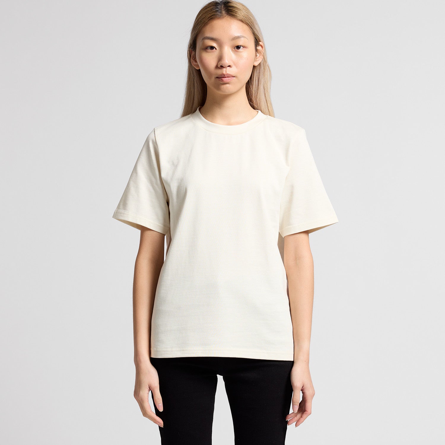 Wo's Heavy Tee - Butter