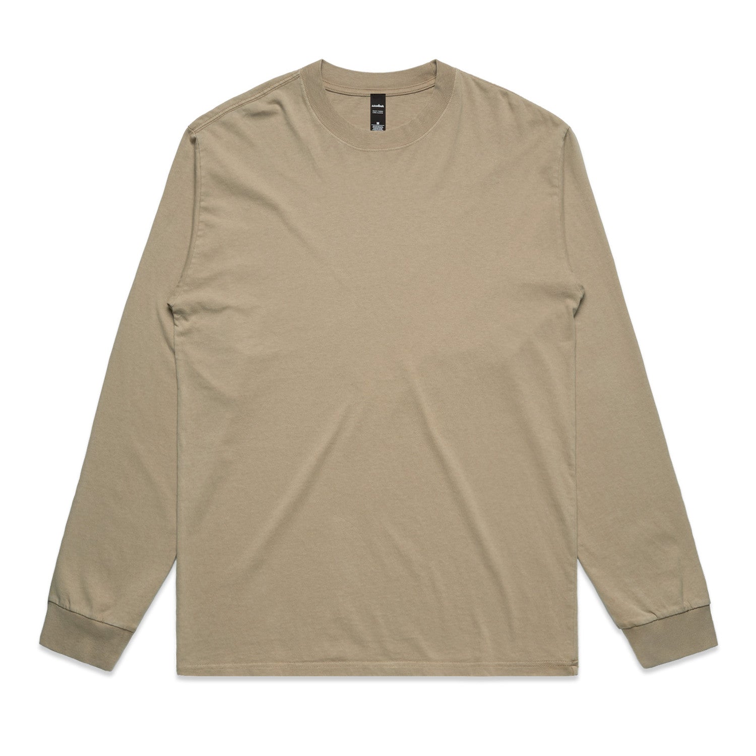 Heavy Faded L/S Tee - Faded Khaki