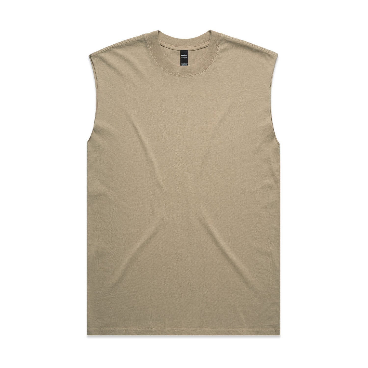 Heavy Faded Tank - Faded Khaki